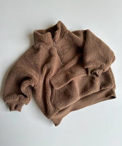 Teddy Pullover - Chocolate